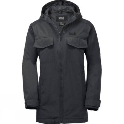 Chaquetas Jack Wolfskin Lava Rock 3-in-1 Hombre - Gris Oscuro - Chile PZX178263